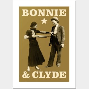 Bonnie & Clyde Posters and Art